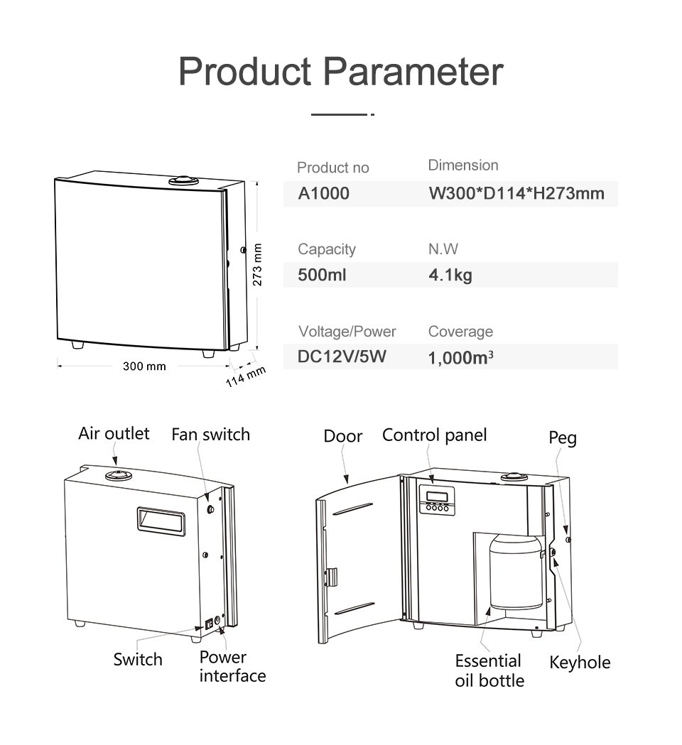 air scent diffuser machine